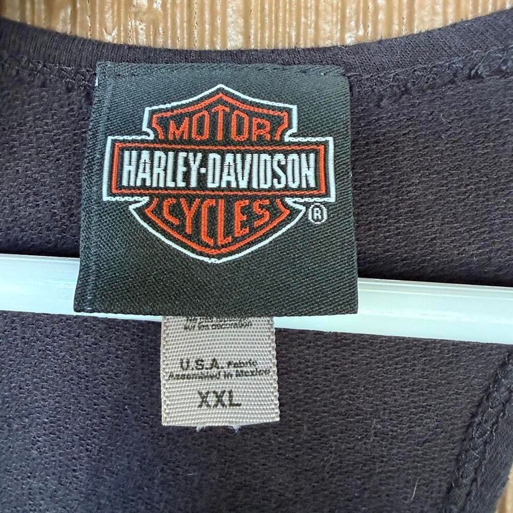 Harley Davidson Men's Black Tank Top - Picture 3 of 4